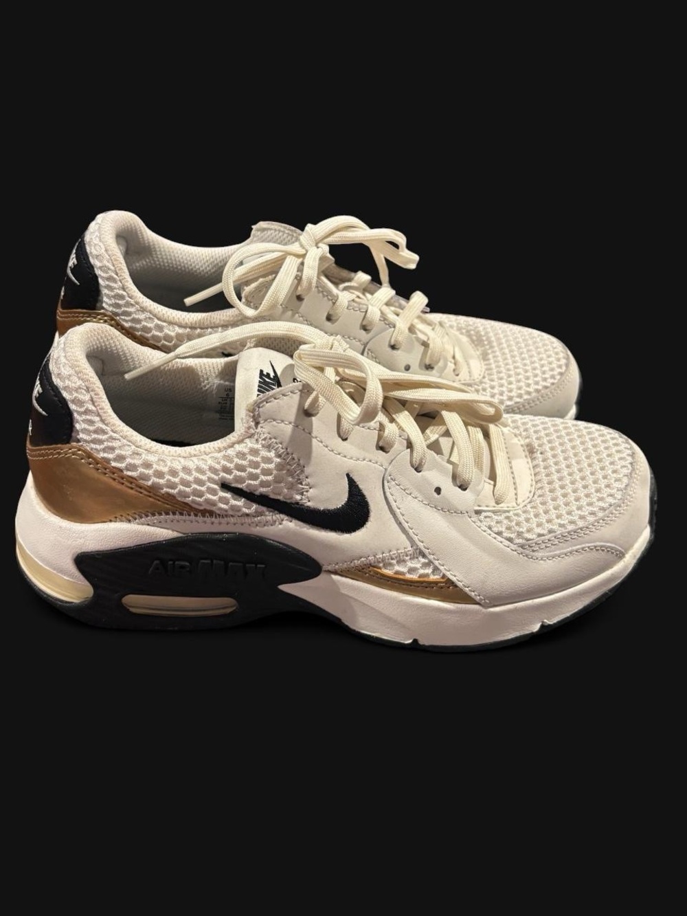 Nike Women Air Max Excee ‘Beige Metallic Gold’ Size US 6